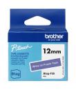 Brother Btag-F35 Cinta 12mm - Texto Blanco sobre Fondo Morado - Medidas 12mmx4 Metros - Apta para PTN10, PTN20, PTN25BT