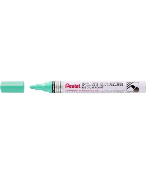 Pentel Paint Marker Marcador de Pintura - Punta Media 4.5mm - Permanente en todas las Superficies - Resistente a Luz y Agua - Cu