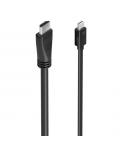 Aisens Cable Conversor MINI DP a HDMI 4K@60HZ - MINI DP/M-HDMI/M - 5.0m - Color Negro