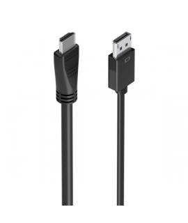 Aisens Cable Conversor DISPLAYPORT a HDMI 4K@60HZ - DP/M-HDMI/M - 5.0m - Color Negro