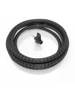 Aisens Organizador de Cable en Espiral 25mm - 6.0m - Color Negro