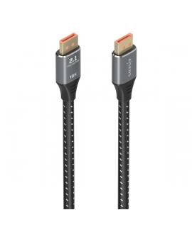 Aisens Cable DISPLAYPORT V2.1 16K@60HZ 80GBPS - DP/M-DP/M - 2.0m - Color Negro
