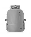 Aisens Mochila Deportiva Repelente al Agua para Portatil 15,6 - Color Gris