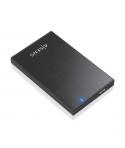 Aisens Caja Externa 2,5" ASE-2527B 9.5mm SATA a USB 3.0/USB3.1 GEN1 - Color Negro