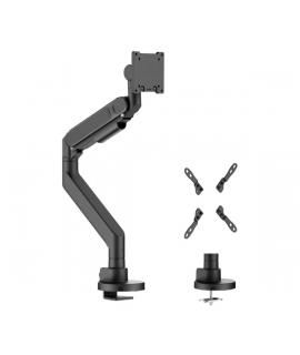 Aisens Soporte de Mesa PRO Contrapeso Giratorio e Inclinable para Monitor/TV 27kg (3 Pivotes - 1 Brazo) de 24-57 - Color Negro
