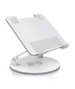 Aisens Soporte de Sobremesa Giratorio Ajustable para Portatil / Tablet 7"-13" - Color Plata