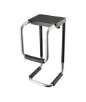 Aisens Soporte Altura Personalizable para CPU por Debajo de Escritorio - Color Negro/Plata