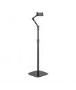 Aisens Soporte de Suelo Universal Ajustable (3 Pivotes) para Tablet - Color Negro