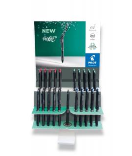 Pilot Frixion Ball Plus Expositor de 40 Boligrafos Borrables - Punta de 0.7mm y Trazo de 0.35mm - Recargables - 80% de Plastico 