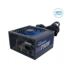 Coolbox PowerLine III 750W Fuente de Alimentacion 750W ATX 12V V2.31 - PFC Activo - Ventilador 120mm