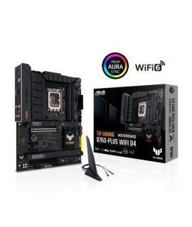 Asus TUF Gaming B670-PLUS WIFI D4 Placa Base Intel PCIe 4.0, DDR4, M.2, 4x Sata III, Ethernet de 2.5Gb, HDMI, USB 2.0, 3.2