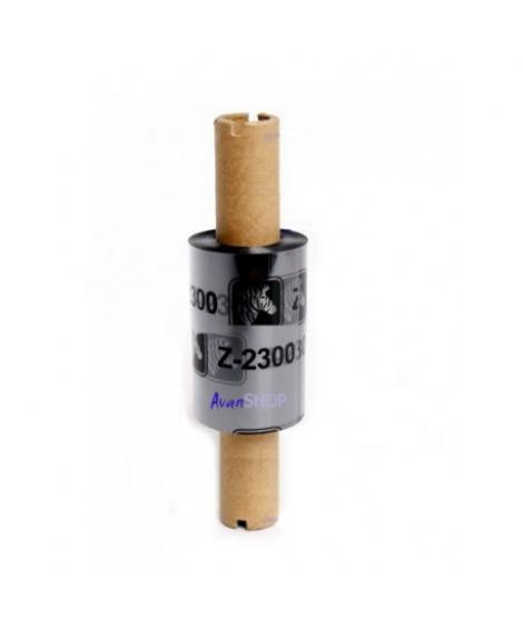 Zebra 2300 Wax Pack de 12 Cintas de Transferencia Termica Original de Cera - Ancho 33mm, Longitud 74m
