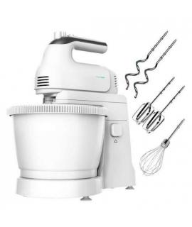 Cecotec PowerTwist 500 Gyro Batidora de Varillas 500W - Bol Autogiratorio de 3,5L - 5 Niveles de Velocidad - Funcion Turbo - Dis