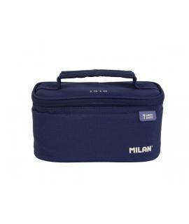Milan Coleccion 430 Bolsa Isotermica Porta Alimentos 1,5L - Incluye 1 Recipiente para Alimentos - Interior Aislante Termico - Ap