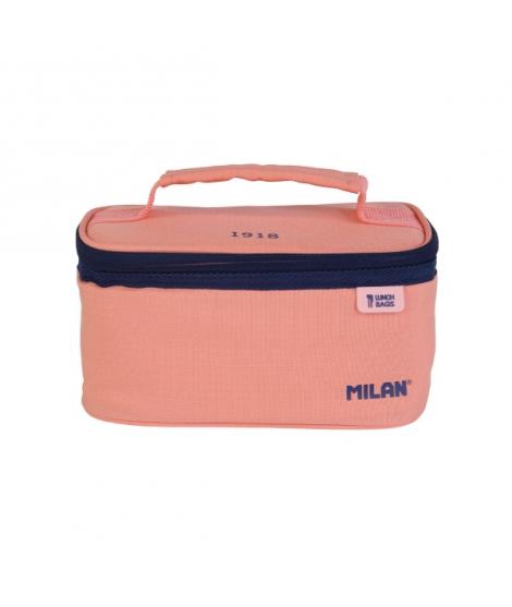 Milan Coleccion 430 Bolsa Isotermica Porta Alimentos 1,5L - Incluye 1 Recipiente para Alimentos - Interior Aislante Termico - Ap