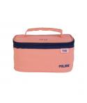Milan Coleccion 430 Bolsa Isotermica Porta Alimentos 1,5L - Incluye 1 Recipiente para Alimentos - Interior Aislante Termico - Ap