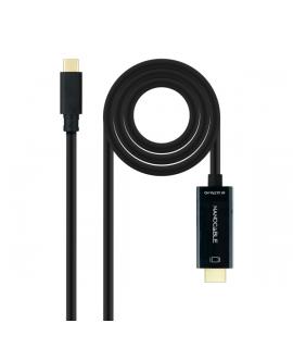Nanocable Cable Conversor USB-C a HDMI 4K@60HZ - USB-C/M-HDMI/M - 5M - Color Negro