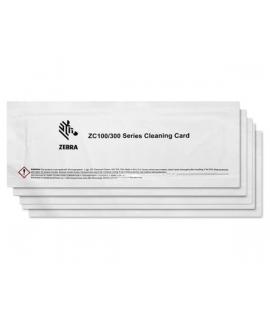 Zebra Pack de 5 Tarjetas de Limpieza para ZC100 ZC300
