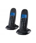 Motorola C1002L Telefono Inalambrico Dect + 1 Supletorio - Identificador de Llamada - Manos Libres