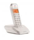 Motorola S1201 Telefono Inalambrico Dect - Identificador de Llamada - Contestador - Manos Libres - Color Blanco