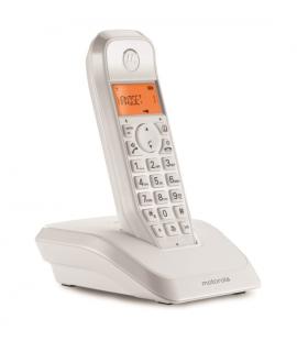 Motorola S1201 Telefono Inalambrico Dect - Identificador de Llamada - Contestador - Manos Libres - Color Blanco