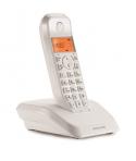 Motorola S1201 Telefono Inalambrico Dect - Identificador de Llamada - Contestador - Manos Libres - Color Blanco