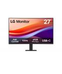 LG Monitor 27" Curvo 1500R VA FullHD 100Hz HDR 10 - Respuesta 5ms - 16:9 - HDMI, USB-C - VESA 100x100mm