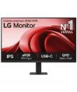 LG 27U631A-B Monitor LED 27" IPS QHD 100Hz HDR - Respuesta 5ms - Ajustable de Inclinacion - HDMI, USB-C - VESA 100x100