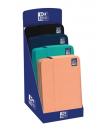 Oxford B-Case Expositor con 10 Fundas para Portatil hasta 16" - Compartimento Acolchado - Bolsillo Exterior con Cremallera - Col