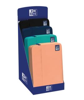 Oxford B-Case Expositor con 10 Fundas para Portatil hasta 16" - Compartimento Acolchado - Bolsillo Exterior con Cremallera - Col
