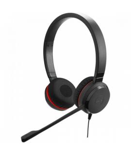 Jabra Evolve 30 II MS Auriculares con Microfono - Conectividad USB/3.5mm - Cancelacion Pasiva de Ruido - Certificados por Micros