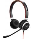 Jabra Evolve 40 MS Auriculares con Microfono USB/3.5mm - Cancelacion Pasiva de Ruido - Diadema Ajustable - Controles en Cable - 