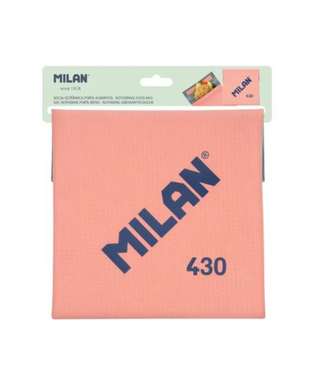 Milan Coleccion 430 Bolsa Isotermica Porta Alimentos 0.3L - Forro Interior Isotermico - Color Rosa