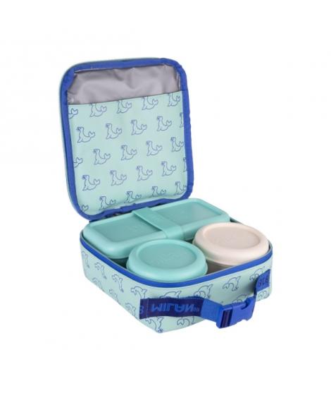 Milan Coleccion 460 Bolsa Isotermica Porta Alimentos 3,9L - Incluye 3 Recipientes para Alimentos 2x de 0,25L y 1x de 0,75 L - In