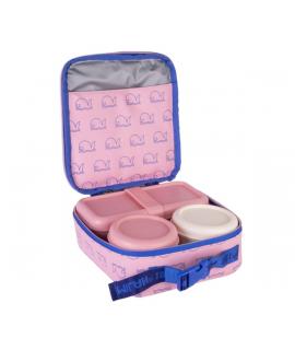 Milan Coleccion 460 Bolsa Isotermica Porta Alimentos 3,9L - Incluye 3 Recipientes para Alimentos 2x de 0,25L y 1x de 0,75 L - In