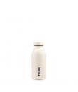 Milan Coleccion 430 Botella Isotermica 0.35L - Doble Pared de Acero Inoxidable - Liquidos Calientes hasta 12h, Frios hasta 24h -