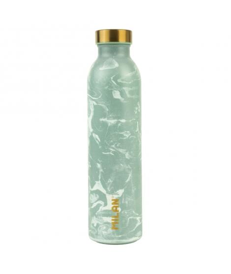 Milan Serie Lava Botella Isotermica 0.59L - Doble Pared de Acero Inoxidable - Liquidos Calientes hasta 12h, Frios hasta 24h - Co