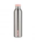 Milan Serie Silver Botella Isotermica 0.59L - Doble Pared de Acero Inoxidable - Liquidos Calientes hasta 12h, Frios hasta 24h - 