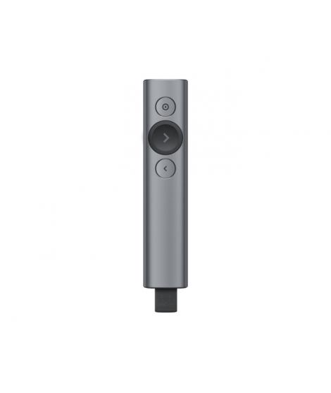 Logitech Spotlight Presentador Inalambrico - Radio de Accion 30m - Carga Rapida
