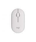 Logitech Pebble Mouse 2 M350s Raton Inalambrico USB 1000dpi - Multidispositivo - Uso Ambidiestro - Color Blanco