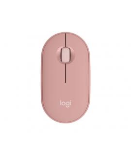Logitech Pebble Mouse 2 M350s Raton Inalambrico USB 1000dpi - Multidispositivo - Uso Ambidiestro - Color Rosado