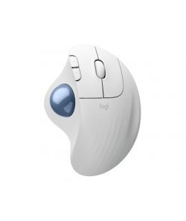 Logitech Ergo M575S Raton Inalambrico Trackball USB 2000dpi - 5 Botones - Uso Diestro - Color Blanco Crudo