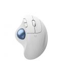 Logitech Ergo M575S Raton Inalambrico Trackball USB 2000dpi - 5 Botones - Uso Diestro - Color Blanco Crudo