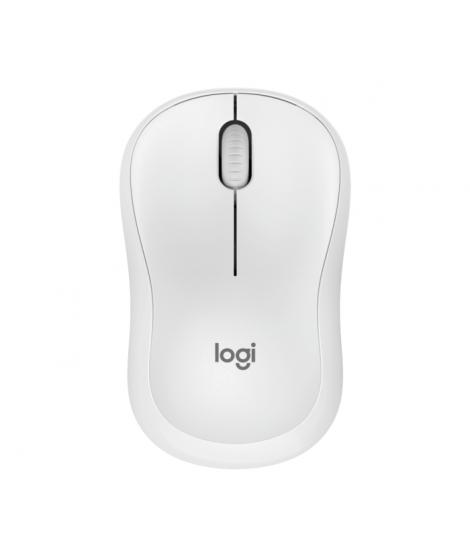 Logitech M240 Silent Raton Bluetooth - 3 Botones - Uso Ambidiestro - Color Blanco Crudo