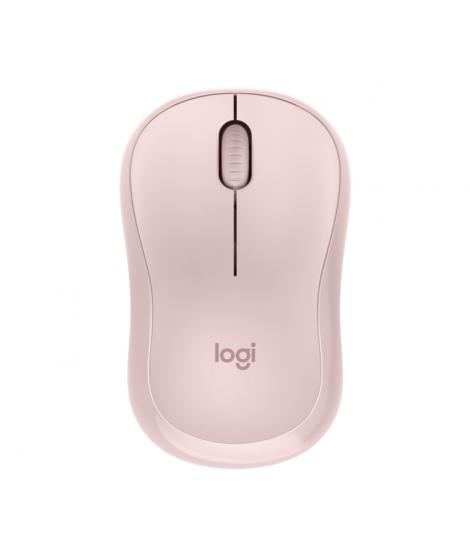Logitech M240 Silent Raton Bluetooth - 3 Botones - Uso Ambidiestro - Color Rosado