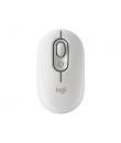 Logitech POP Mouse Raton Inalambrico 1000dpi - 4 botones - Multidispositivo - Color Blanco Crudo