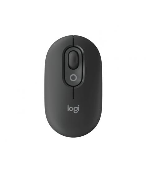 Logitech POP Mouse Raton Inalambrico 1000dpi - 4 botones - Multidispositivo - Color Grafito