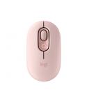 Logitech POP Mouse Raton Inalambrico 1000dpi - 4 botones - Multidispositivo - Color Rosado
