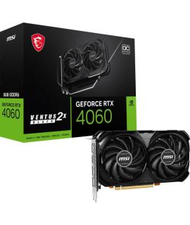 MSI GeForce RTX 4060 Tarjeta Grafica VENTUS 2X OC 8GB GDDR6