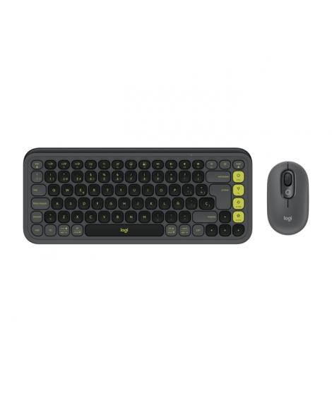 Logitech Pop Icon Combo Pack Inalambrico Teclado Multimedia + Raton - Bluetooth - Autonomia Teclado 36 Meses - Raton 24 Meses - 